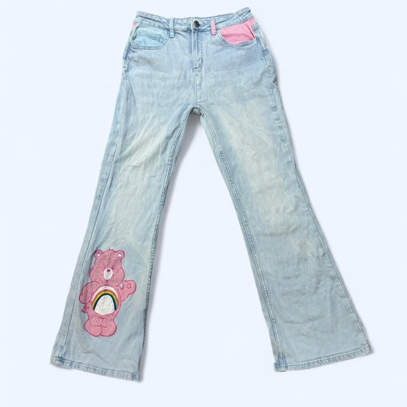Justice x Carebear Bootcut Jeans - Picture 1 of 6